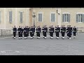 changing of the guard at the quirinale of roma with mameli s italian hymn sung