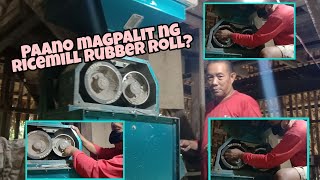 Pagpapalit ng ricemill rubber roll | (How to change ricemill rubber roll?)