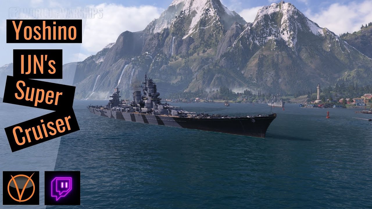 World Of Warships - Yoshino Historic Review - YouTube