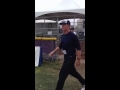 Jason Garrett hits the field for Cowboys walk through