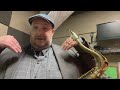 the selmer supreme tenor sax play test x 2