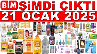 BİM 21 OCAK 2025 | BİM GIDA ÜRÜNLERİ | KİŞİSEL BAKIM KOZMETİK | BİM AKTÜEL İNDİRİM KATALOĞU