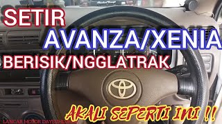 Penyebab SETIR AVANZA/XENIA BUNYI di jalan rusak,,AKALI TANPA GANTI..