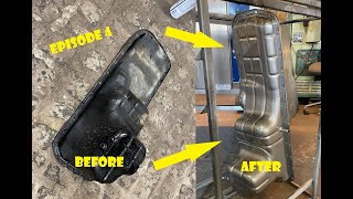 Nissan Patrol Y60 restoration Ep. 4 - Oil Pan