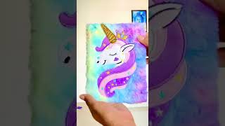 unboxing, unicorn note book #shorts #unboxing #unicorn