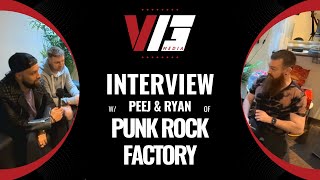 Punk Rock Factory Interview with Peej and Ryan