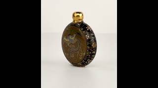 Japanese Cloisonne Enamel Scent Bottle - Namikawa Yasayuki