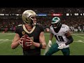 Philadelphia Eagles vs New Orleans Saints - NFL Week 3 2024 Full Game Highlights - Madden 25 Sim