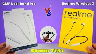 CMF by Nothing Neckband Pro VS Realme Buds Wireless 3 ⚡ Which One Should Buy ? ⚡ Neckband Under 2000