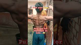 PULL UPS FOR BEGINNERS AT HOME 😱#shortsfeed #shorts #animals #trending #viral #fitness #attitude #yt