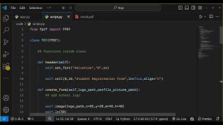How to Create a Form Filled Student Marksheet PDF with FPDF Library in Python