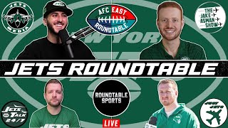 JETS ROUNDTABLE: Previewing Jets vs Patriots \u0026 Bills vs Dolphins ! 🏈