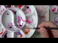 evening light rose 🌹 advanced watercolor tutorial