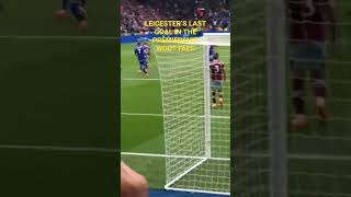 LEICESTER’S LAST GOAL IN THE PREMIERSHIP | FOR NOW 🦊 | WOUT FAES #shorts #lcfc #leicesterfans