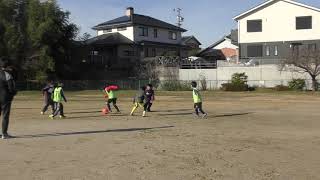 若園SC交流戦20181225　【JOANサッカースクール　JOANスポーツクラブ　　安城 サッカー　フットサル　三河】