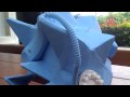 Lady Gaga Blue Telephone Hat from the Music Video