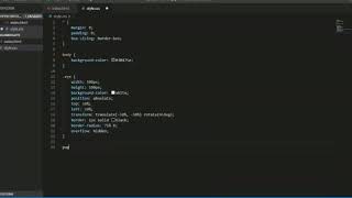 HTML + CSS Blinking EYE