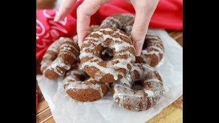 Air Fryer Gingerbread Donuts