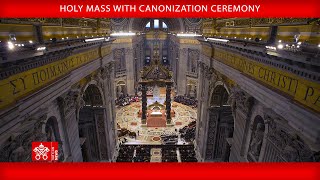 February 11 2024, Holy Mass for the Canonisation of "Mama Antula" | Pope Francis
