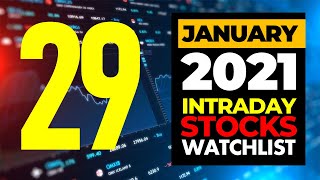 #583 Intraday Stock Watchlist I Intraday Stocks For Tomorrow I 29 January 2021