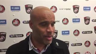 CHESTER FC TV: Interview with Marcus Bignot following dramatic Barrow victory