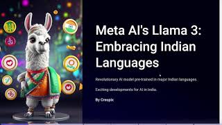 Meta AI’s Llama 3 Supports Major Indian Languages | Future of AI in India