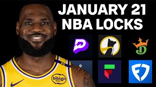 NBA PRIZEPICKS TODAY | 6 BEST PROP PICKS | TUESDAY | 01/21/2025 | BEST PROPS | NBA BETTING |