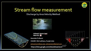 Streamflow Measurement | Discharge Measurement | Area Velocity Method