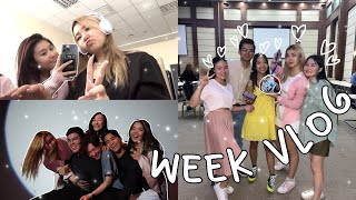 week vlog: учеба в назарбаев университете, работа, съемки, extracurriculars, танцы, друзья