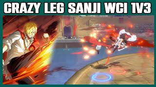 🔥 Overpower Sanji WCI Arena PvP 1v3 Gameplay • One Piece Fighting Path