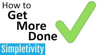 How to Get More Done with Less Stress (Productivity Webinar)