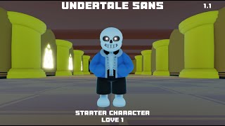 UTPD: LV 1 - Sans Undertale