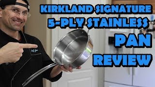 Kirkland Signature 10-piece 5-ply Clad Stainless Steel Cookware Review. Watch This BEFORE You Buy!