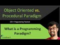 Object Oriented vs. Procedural Programming Paradigm