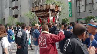 藤沢市民まつり　藤沢駅北口パレード　神輿渡御　五十鈴神輿保存会　2023/9/24 c8