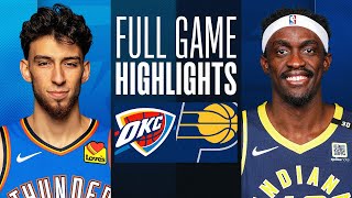 THUNDER at PACERS | FULL GAME HIGHLIGHTS | April 5, 2024