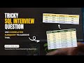 SQL Interview Question | Solve Using CORRELATED SUB QUERY | Data Analyst Interview Question