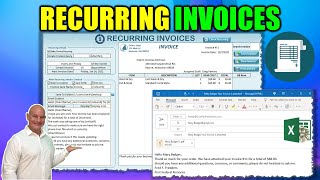 How To Create A Fully Automated Recurring Invoice \u0026 Billing System In Excel  [FREE Download]