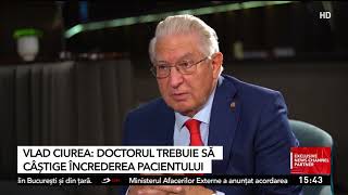 Profesorul Alexandru Vlad Ciurea: Am avut depresie. Creierul meu s-a clătinat