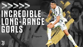Incredible Goals From Outside the Box! | Ronaldo, Dybala, Nedved, Pirlo & More | Juventus