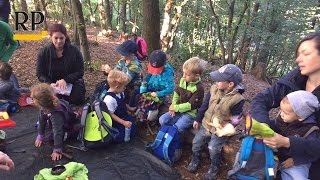 Ein Tag im Waldkindergarten