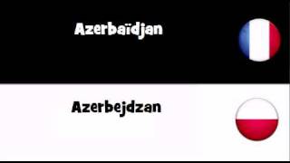 TRADUCTION EN 20 LANGUES = Azerbaïdjan