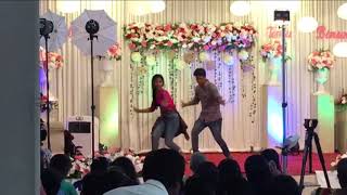 Rowdy Baby Maari 2 dance on wedding stage