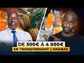 Il passe de 300€ à 4000€ avec la transformation de l'ananas