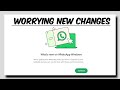 The New WhatsApp Windows Desktop Update Has Issues!!