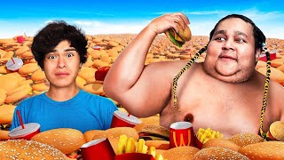 Eating The World's HEAVIEST Man’s Daily Diet! stokes twins hindi video