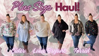 Torrid, Lane Bryant \u0026 Cider Plus Size Haul | Plus Winter Fashion 2025!