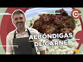 ALBÓNDIGAS DE CARNE CON SALSA AGRIDULCE