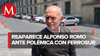 Alfonso Romo asegura que hay buena voluntad para arreglar conflicto con Ferrosur