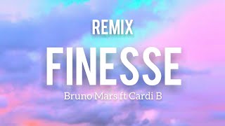 Bruno Mars - Finesse [Remix] ft. Cardi B (Lyrics)
